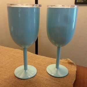 Thermos Wine Glasses with Lids